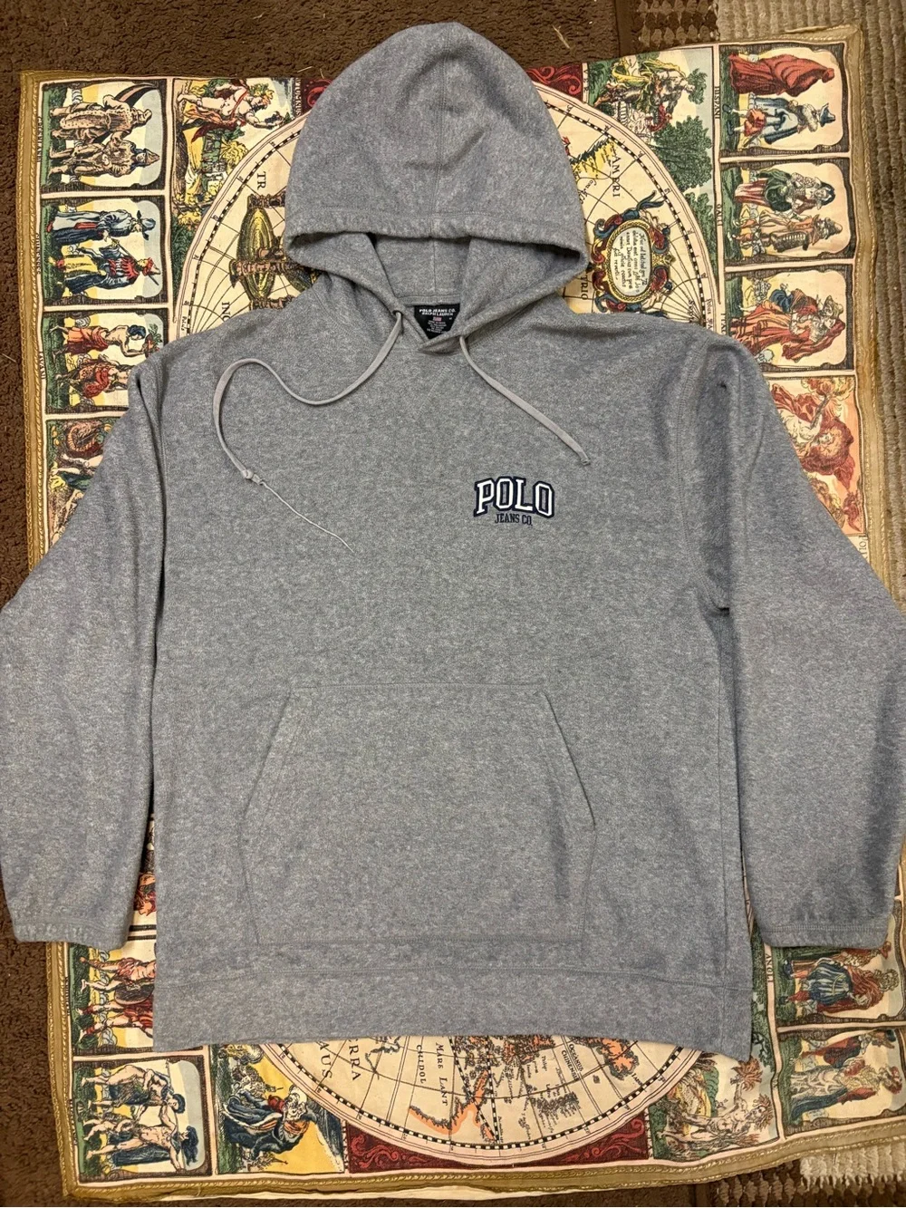 Polo by Ralph Lauren Heather Gray Pullover Hoodie